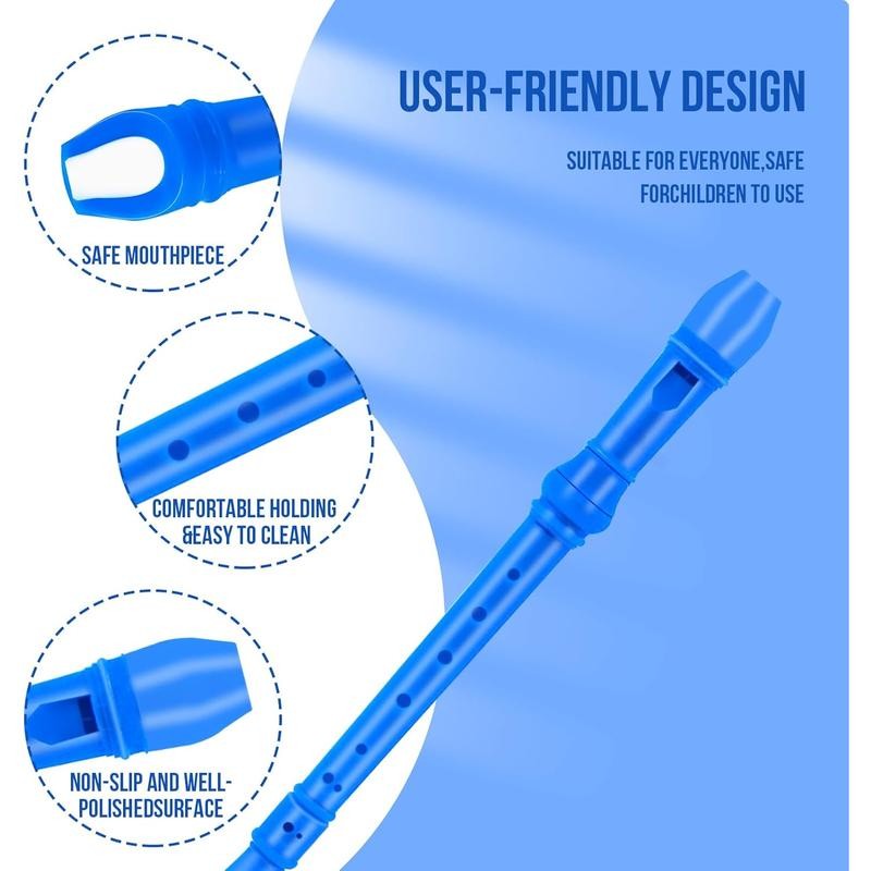 Recorder Instrument for Beginners Students Style C Key Soprano Recorder