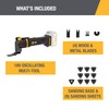 Caterpillar Cat® 18V 1 FOR ALL Cordless Oscillating Multi-Tool with