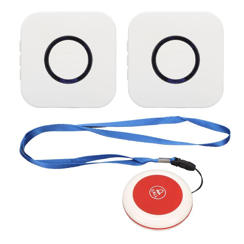 Wireless Caregiver Pager 2 for 1 Adjustable Volume Long Distance