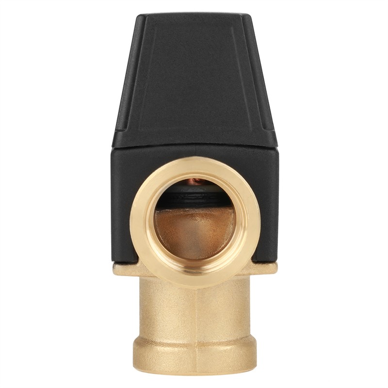 3 Way DN20 Female Thread Brass Thermostatic Mixing Valve for