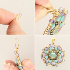 The Beadsmith Basic Elements Bails – Gold Plated – 10mm – 25 Pieces – Pendant Bails for Cabochons, Glass Beads, Ceramic, Crystal and Flat-Back Findings for Necklaces & Jewelry Making