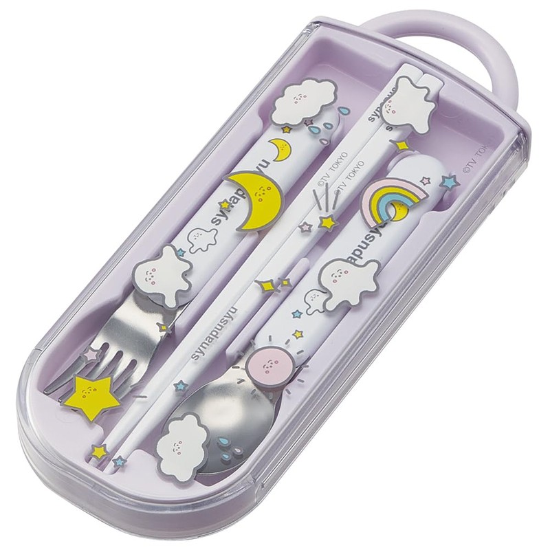 Skater (Skater) Cutlery Set for Children, Lunch Box, Chopsticks, Spoon,
