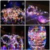 SALCAR 10 m Kupferdraht Lichterkette USB, 100er LED Lichterkette Draht