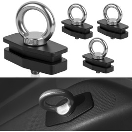 Maverick X3 - Kit de montaje de anclajes de amarre para cama, compatible con Maverick Commander Maverick R3 Defender, paquete de cuatro piezas de aluminio