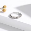 SOLOLIKE Anxiety Ring for Women: Sterling Silver Fidget Jewelry Spinner