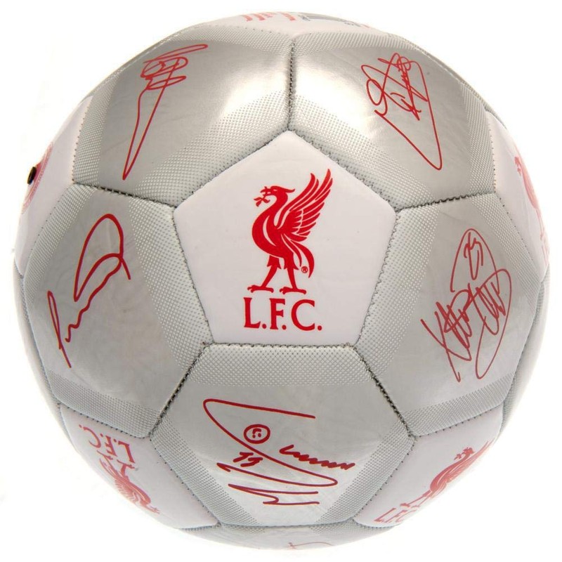 Liverpool FC Football Signature Silver