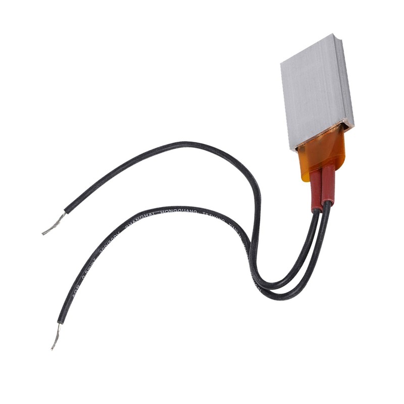 PTC Thermostat Heater Plate, Aluminum Shell Ceramic Heating Plate, AC/DC