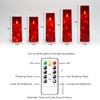 kakoya Flameless LED Candles with Timer 5 Pc Flickering Flameless