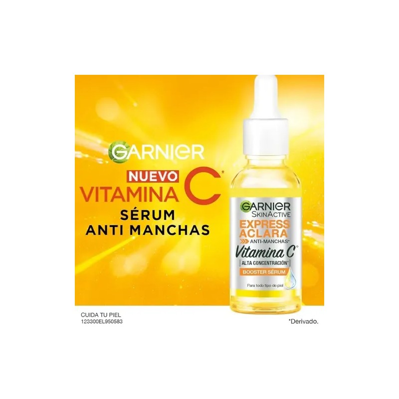 Vitamina C Concentrado Serum Suero crema Hidratante Garnier