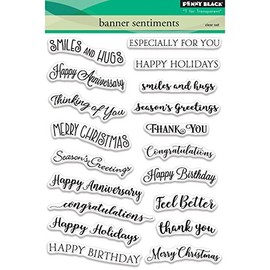 Penny Black Clear Stamps, Multi-Colour, 12.95 x 18.54 x 0.43 cm