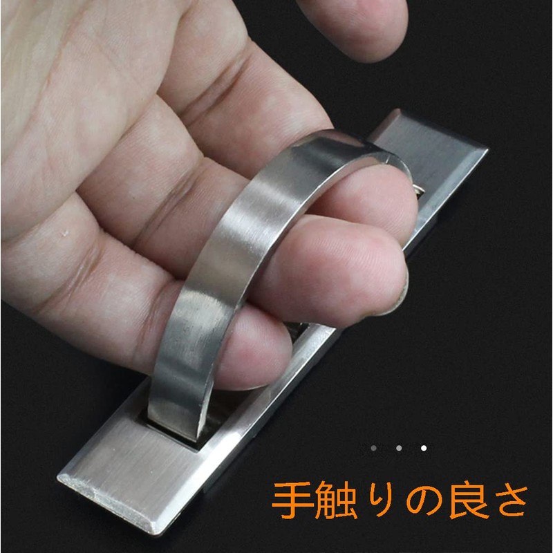 YFFSFDC Stainless Steel Swivel Handle Underfloor Storage Handle Handle Door