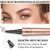 3D Microblading Cejas Tatuaje Lápiz 4 Tenedor Tip, lápiz de