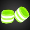 X AUTOHAUX 4 Pcs Reflective Bands for Wrist Reflective Wristbands