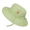 HECCEI Baby Sun Hat Adjustable Summer Beach Hat with Wide