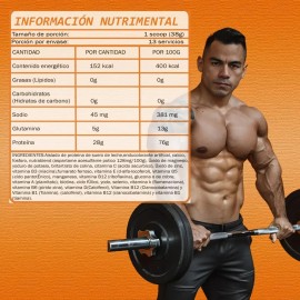 Proteína Whey Hidrolizada Promex 500g Sabores Vainilla                                                                                                