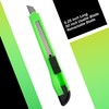 3 Neon Green Utility Knife Box Cutters Heavy Duty Industrial