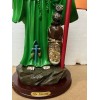 16" Green Santa Muerte Statue Holy Death Grim Reaper
