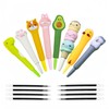 KUNHEHO Kawaii Pens Cute Fun Squishy Gel Ink Pens for