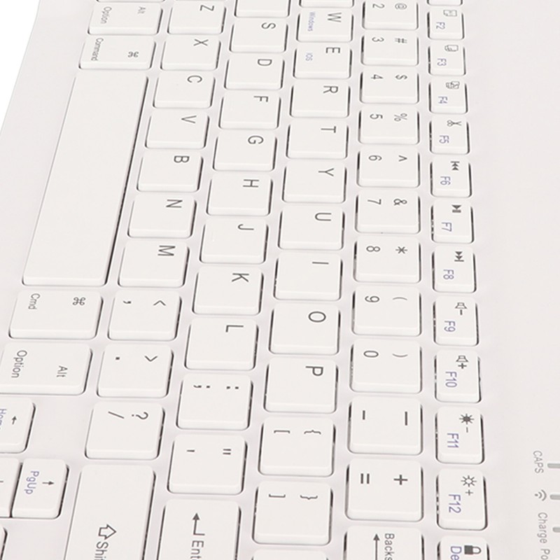 Tablet Keyboard QWERTY Layout Auto Sleep Ultra Slim BT Connection