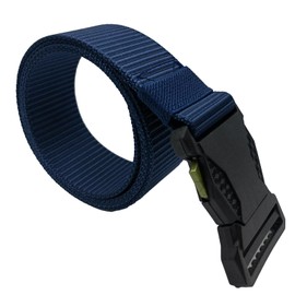 ELTACASUX Men's Belt,Nylon Belts for Men with Plastic Buckle,Quick Release Tactical Belt,Sliding Ring Buckle,47.24inch (cyan)