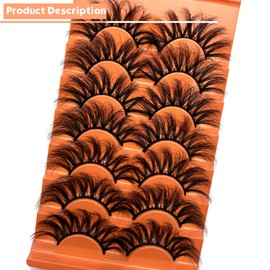 TIKILEY Faux Mink Lashes Natural 3D Wispy Lashes Mink Soft C Curl Strip Lashes 18mm False Eyelashes Natural Look