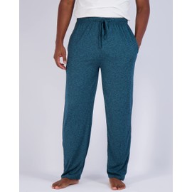 Real Essentials 3 Pack: Men's Soft Pajama Lounge Pants with Drawstring & Pockets - 4-Way Stretch & Wicking-Big & Tall (S-5XL), Set 5, Medium