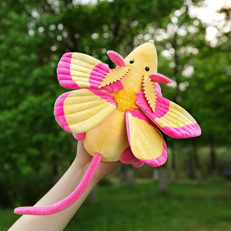 RLOMUTE Rose Maple Moth Rat, Sweet Red Rat Moth Man,