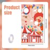Carnival Toss Game Banner, Circus Clown Pattern Backyard Throwing Game