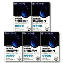 Chong Kun Dang Health Skin Moisturizing Hyaluronic Acid 950mg x 30 Capsules (5) / 종근당건강 피부보습엔 히알루론산 950mg x 30캡슐 5개