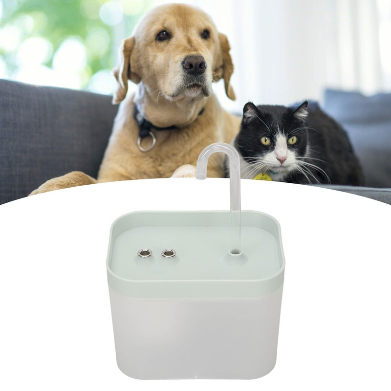 1.5L Cat Water Fountain Automatic Low Noise Pet Drinking Fountain