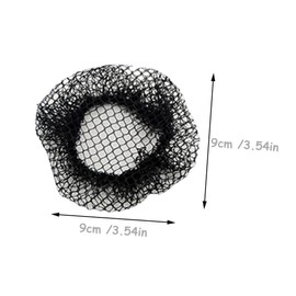 Gatuida 20Pcs Dancer Hair Nets Elastic Hairnets for Ballet Buns Reusable Hair Accessories with Lace Design Secure Grip for Dance Performance Everyday Use