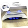OSALADI Multi-Functional Cooling Stand Dual Charging Dock and Led Light