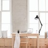 GLOBE Electric 12641 Architect 32" Swing-Arm Clamp-On Lamp, Black Architect,