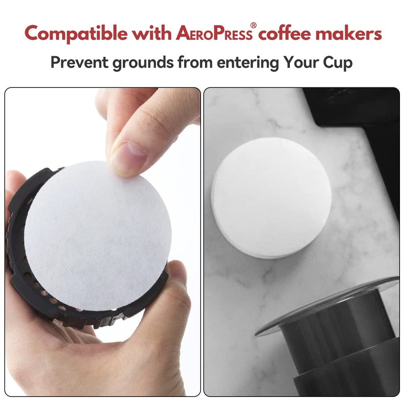 Proxima Direct 400 PCS Paper Filters Compatible with Aeropress All