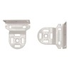 Rollease Skyline Roller Shade Brackets 1-1/2" White, SLB660
