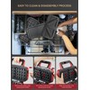 FOHERE Waffle Maker 3 in 1 Sandwich Maker 1200W Panini