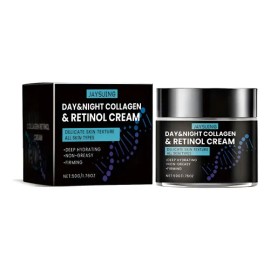 Jay Crema Hombres Colageno Y Retinol, Reafirmante, Hidratan