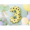 PartyDeco Giant Number #3 Cheetah
