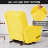 CONRUSER Stretch Recliner Chair Covers, 4-Piece Soft Sofa Cover Thick