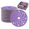 150mm Sanding Discs 50PCS Clean Sanding Disc, 80 Grit Multi-Hole