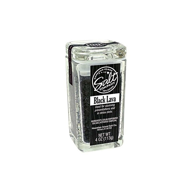 Hawaiian Island Salt Company (Black Lava, 4 Ounce)