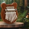 Uenhoy Mini Wood Kalimba Thumb Piano 8 Keys Finger Thumb