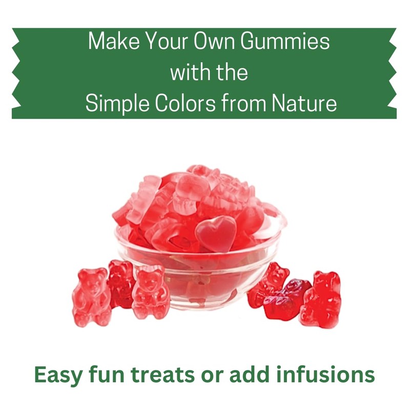 Simple Mixes Natural Gummy Mix, Healthy Snack, Dye-Free, No Gluten
