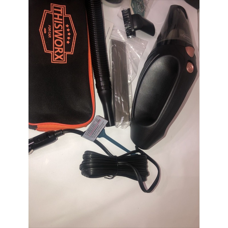 Zabba ThisWorx Car Vacuum Cleaner Corded with Accessory Kit NEW