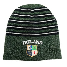 Ireland 4 Provinces Striped Beanie Hat