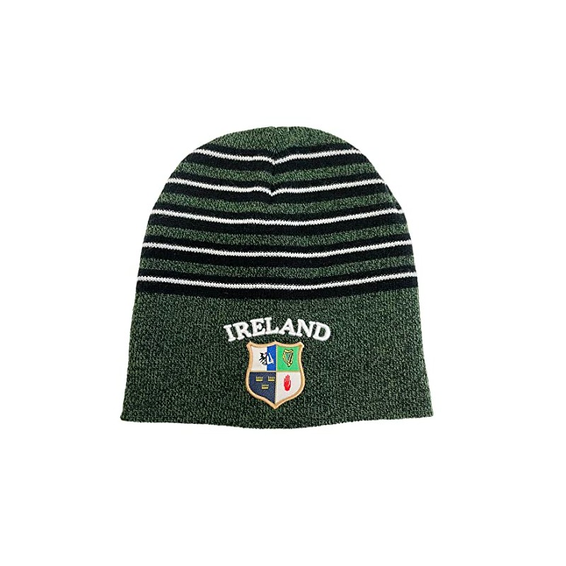 Ireland 4 Provinces Striped Beanie Hat