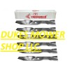 For Exmark 6 pk. Exmark 103-6393 Blade. Mulching BladeS. 60" Lazer.(~11242-6)