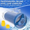 POOLAZA Pool Leaf Canister for Pool Vacuum, Professional Pool Leaf