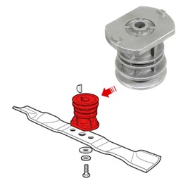 Spares2go Blade Boss Adaptor Hub 22.2mm compatible with Mountfield 421PD 422PD 460PD