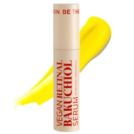 BE THE SKIN Vegan Retinal Bakuchiol Serum - Anti Aging Face Serum for Lines, Wrinkles, Pores - Gentle Skincare for Day & Night - Hypoallergenic, Korean Skincare, 0.68 oz.
